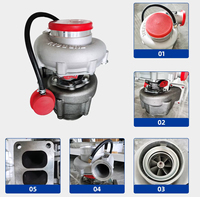 Turbocharger J90S-2 53299887129 53299887131 612601111007 13037015 13034375 13027411 61561110227A untuk Sinotruk Howo Weichai