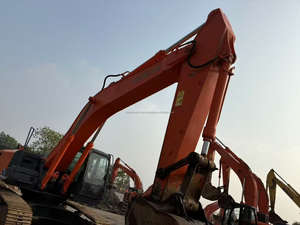 Mini pelleteuse sur chenilles Hitachii EX350-3 d'occasion ZX350G ZX350K Capacité de 1, 5 m3 Moteur PLC à engrenages de pompe Isuzu Kubota de 35 tonnes 5 tonnes - Product Image 6