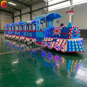Atracciones Parque <span class=keywords><strong>de</strong></span> Atracciones equipo eléctrico sin rieles <span class=keywords><strong>Thomas</strong></span> mini <span class=keywords><strong>tren</strong></span> paseo en venta - Product Image 6