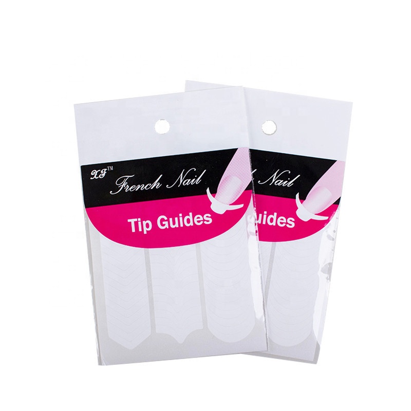 Лидер продаж 2020, 48 шт., праздничная лента для ногтей, полоски для нейл-арта, наклейки для французского маникюра, направляющие для ногтей