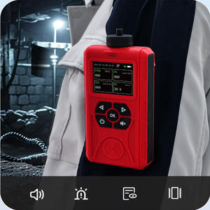 Détecteur de gaz portable multifonctionnel à pompe d'aspiration CH4 O2 CO H2S CO2 NH3 PH3 H2 VOC <span class=keywords><strong>HF</strong></span> HCN CL2 NO Détecteur de gaz portable 4 en 1 - Product Image 4