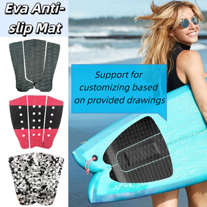 وسادة قبضة مخصصة ذاتية اللصق من مادة EVA للوح التزلج على الماء، ملحق وسادة جر من رغوة EVA، حصيرة قبضة للوح التزلج على الماء واللوح الطويل - Product Image 6