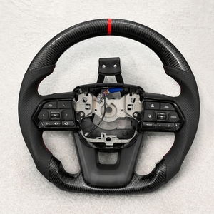 Volante de Fibra de Carbono para <span class=keywords><strong>Toyota</strong></span> Yaris Hilux 80 Land Cruiser LC200 LC300 Prado 120 150 200 LC79 LC70 LC76 FJ70 FJ79 FJ200 - Product Image 3
