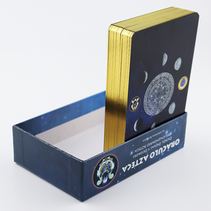 مخصص أوراكل آلهة القطط التارو سطح السفينة أنيمي توجيه مصير المواد الورقية مع دليل للعب لعبة طباعة شعار شخصي - Product Image 6