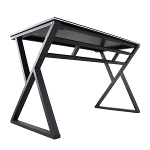 Nuevos escritorios de deportes electrónicos negros avanzados de alta calidad, venta al por mayor, mesa de juego de alta carga de escritorio personalizada OEM - Product Image 6