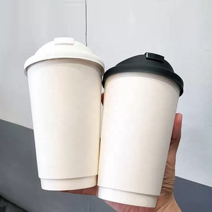 Vasos de Papel para Café Personalizados con Impresión de Diseño Nuevo, Precio de Fábrica, Vasos de Papel Desechables Personalizados al por Mayor con Logotipo - Product Image 1