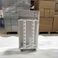 Boîtier de batterie métallique personnalisé pour alimentation électrique, DIY 8S 48V 330Ah, pour batteries LiFePO4 prismatiques avec roues, pour usage domestique
