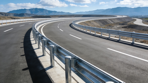 Barandilla de Seguridad Tipo W Galvanizada por Inmersión en Caliente, Barrera Peatonal para Carreteras, Reflectante Prismática de Alta Intensidad, Resistente a Impactos para Autopistas - Product Image 6