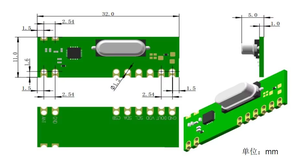 Module émetteur-récepteur RF ODM personnalisé, fréquences 433 MHz, 868 MHz, 915 MHz, modules sans fil et RF - Product Image 3