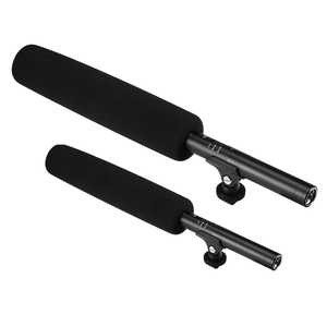 Micrófono Monitores de estudio en línea Grabación Micrófono Vlogging Equipo Kit Metal Cámara-Montaje Escopeta Micrófono - Product Image 1