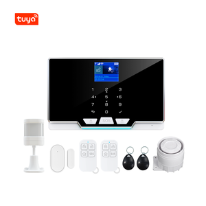 핫 세일 스마트 라이프 와이파이 GSM 홈 알람 SMS <span class=keywords><strong>RFID</strong></span> 자동 다이얼 OTA Tuya 경보 시스템 홈 보안 시스템