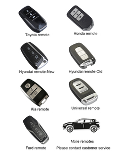 4G GPS/GSM ứng dụng điện thoại thông minh pke xe báo động từ xa hệ thống khởi động cho xe với OEM (bản gốc) chìa khóa thông minh đẩy bắt đầu - Product Image 6