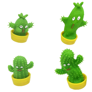 Juguetes Sensoriales Antiestrés de TPR con Forma de Cactus y Rana, para Niños, Unisex - Product Image 1