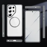 Coque de protection antichoc deux-en-un avec support magnétique pour Samsung Galaxy S26 Ultra, vente en gros