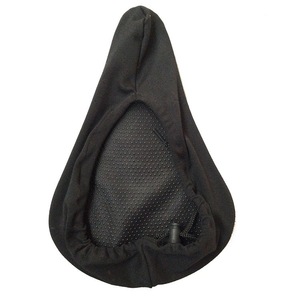 Housse de selle de vélo épaisse, coussin confortable pour accessoires de vélo de montagne, unisexe, pour adultes, noir - Product Image 4