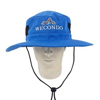 Chapeau de soleil WECONDO à large bord avec sangle sous le menton, respirant, pour la randonnée et la pêche, pour hommes et femmes