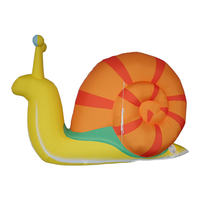 Escargot gonflable géant, escargot gonflable coloré de dessin animé pour la décoration de fêtes, de carnavals et d'événements