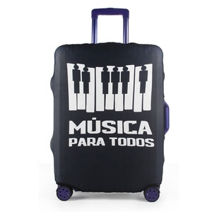 โรงงานผลิตจํานวนมากฝาปิดกระเป๋าเดินทางผ้าใยนม ฝาครอบกระเป๋าแบบกําหนดเองสําหรับฝาปิดกระเป๋าเดินทางขนาดและลวดลายต่างๆ - Product Image 3