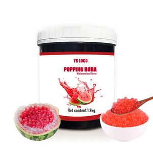 Ingrédients de qualité export pour Bubble Tea, saveur pastèque, pour base de thé au lait traditionnel, prix de gros mondial - Product Image 4
