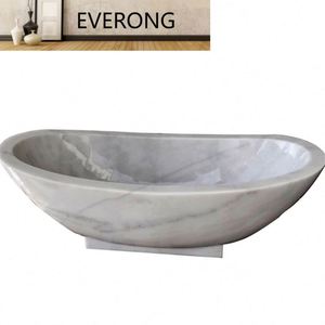 Grande <span class=keywords><strong>vasca</strong></span> da <span class=keywords><strong>bagno</strong></span> in pietra calcarea Beige - Product Image 3