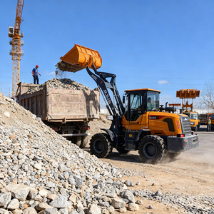 Chargeuse compacte sur pneus pour la construction, chargeuse sur pneus CE, mini-chargeuse frontale, chargeuse sur chenilles compacte, chargeuse sur pneus diesel sur mesure - Product Image 2