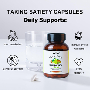 Capsules de satiété de marque privée Contrôle du poids Haricot blanc & Garcinia Cambogia Suppression de l'appétit Capsules de perte de poids - Product Image 3