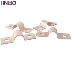 Factory direct sale copper/brass cable clips saddle clips