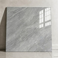 Carreaux de sol en porcelaine gris brillant de haute qualité pour salon, Porcelanato Lujoso Careaux De Sol Maison 6060 120x120, prix abordable
