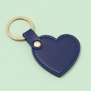 Custom Laser Logo Fashion Decoration Love Shape Accessories Heart-Shaped Double Side Small Car <b>Key</b> <b>Ring</b> Pendant Keychain - Product Image 4