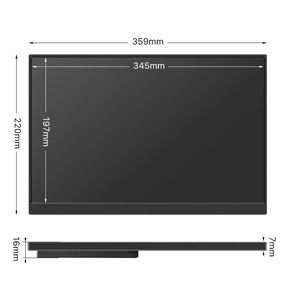 USB Type-C便携式电脑显示器15.6英寸电容式触摸屏便携式液晶显示器，适用于迷你电脑手机PS4 Xbox PS5开关 - Product Image 6