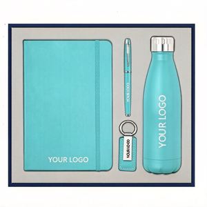 Set de Regalo Ejecutivo Femenino con Logotipo Personalizado, Memoria USB, Termo de Acero Inoxidable, Cuaderno y Bolígrafo - Product Image 1