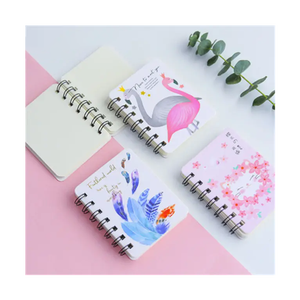 Promocional cuaderno espiral de dibujos animados lindo unicornio mini portátiles para estudiantes 1652 - Product Image 1