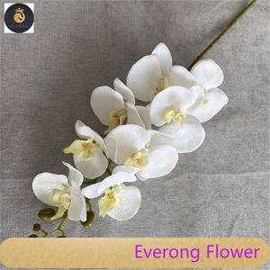 Centro de mesa Flor Boda Flores Decorativas Artificiales 8 Piel de Melocotón Mariposa Orquídeas - Product Image 4