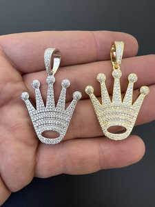 Colgante Clásico de Hip Hop Personalizado Más Vendido, Plata 925, Joyería Unisex para Fiestas, Venta al por Mayor, Colgantes de Lujo con Corte Brillante de 2.70 Ct - Product Image 2