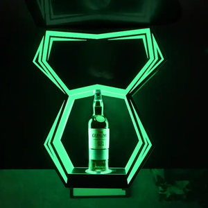 شعار مخصص Vip أكريليك زجاجة Glorifier خدمة علامة النادي الليلي البلاستيكية Presenter للنادي الليلي - Product Image 6