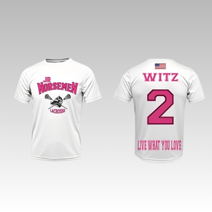 Kaos Lacrosse Sublimasi Kustom Murah Grosir Unisex untuk Penembak Lacrosse - Product Image 4