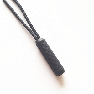 S110# DIY <strong>Zip</strong> Tags Head Zipper Pulls Wholesale <strong>Replacement</strong> Rubber Puller for Outdoor Bags Suitcases Durable Plastic Material - Product Image 1