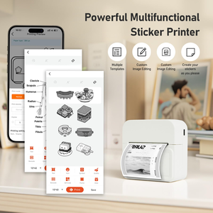 Factory Portable <b>Printer</b> Mini Pocket Photo <b>Stickers</b> Inkless Printing Mini <b>Printer</b> for <b>Sticker</b> Label - Product Image 3