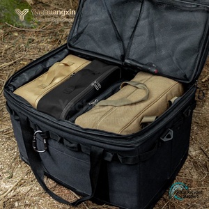 Outdoor <b>Camping</b> <b>Storage</b> Bag Oxford Cloth 31x27x9.5cm Carrying Organizer Travel <b>Storage</b> <b>Box</b> All Seasons Use - Product Image 5