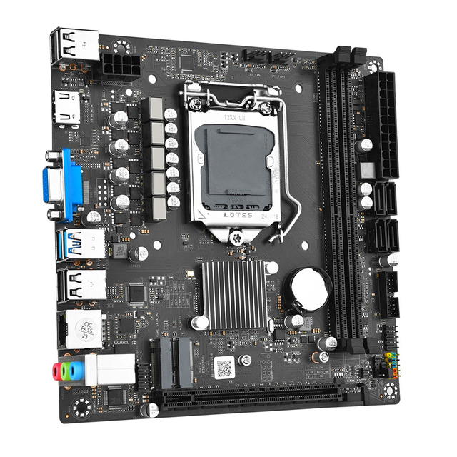 New H510M-I Mini ITX Motherboard Intel LGA1200 Socket DDR4 3200MHz PCIe 4.0 M.2 NVMe SSD 64GB IDE/SATA Ports Desktop Mainboard