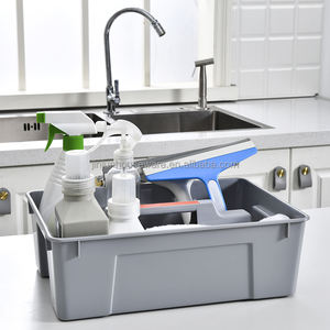 กล่องเก็บของใต้ซิงค์แบบซ้อนได้ ทำจากพลาสติก - Product Image 2