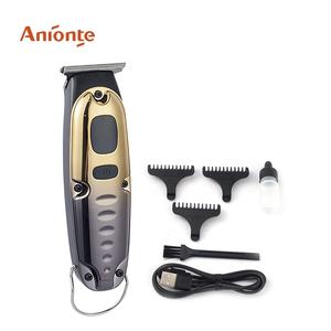 高品質充電式ヘアトリマー ヘアクリッパー LEDディスプレイと可変速度付き - Product Image 1