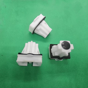 Peugeot Citroen Car Seat Fixer 1609267180 White <b>Engineering</b> <b>Plastics</b> Base Plug For Mark 301 2008 Elyse C3 Cloud Aircross - Product Image 1