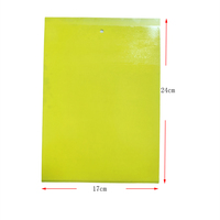 Piège à insectes collant jaune double face solide efficace pour les moucherons pucerons aleurodes mineuse