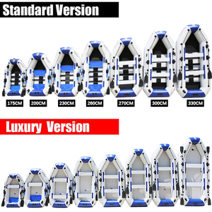 Kayak de Pesca Solar Marine de 10 pies para 4 Personas, Bote Inflable de PVC de 0.7 mm con Tecnología Drop Stitch, Embarcación Neumática sin Pegamento para Pesca Marina - Product Image 6