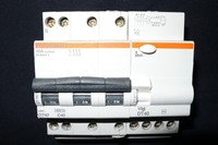Plc Tetrapolar Differential Circuit Breaker 40a 30ma Curve C Triphase +n for Warranty Product