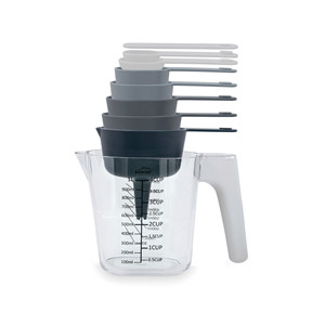 Set di misurini Lacor da 1L con tazze integrate per uso in cucina - Product Image 2