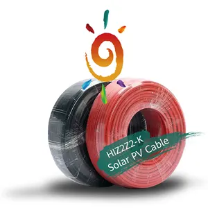 Rosenpv Solar Cable 4 6 8 10mm2 Heating Silicone Rubber Cable Super Flexible Electric Silicone Wire