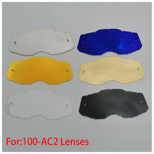Lentilles de rechange HD pour lunettes de motocross, lunettes de sport, cyclisme en extérieur, monture légère en PC, vente en gros - Product Image 1