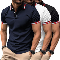 Polo en coton personnalisé avec impression et broderie de votre logo, vente en gros, vêtements sur mesure, t-shirt de golf
